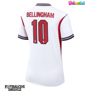 Anglie Jude Bellingham #10 Dámské Domácí Dres MS 2026 Krátký Rukáv